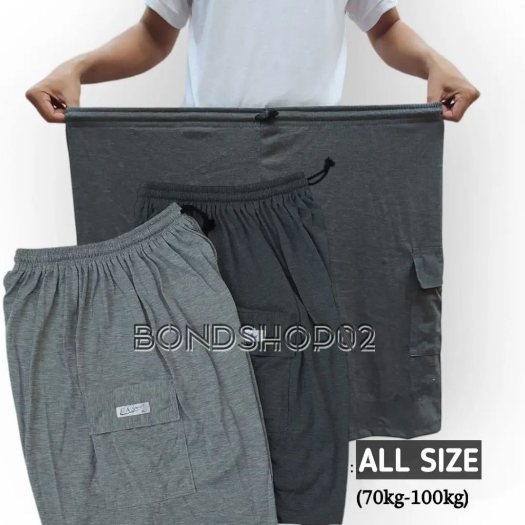 Celana Kolor Jumbo Kempol Pria Dewasa / Celana Kolor Harian Jumbo kaos bebyterry Halusan XXXL
