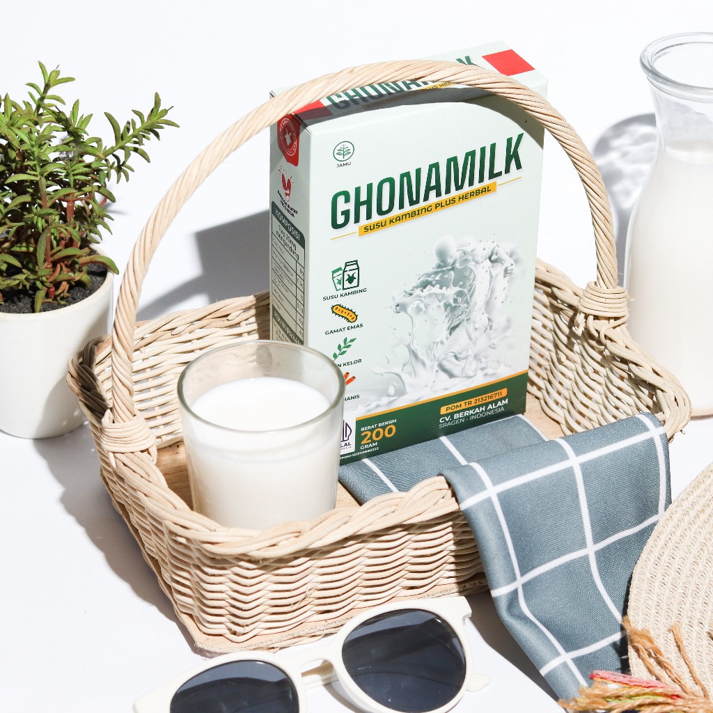 

GHONAMILK Susu kambing Etawa + Herbal