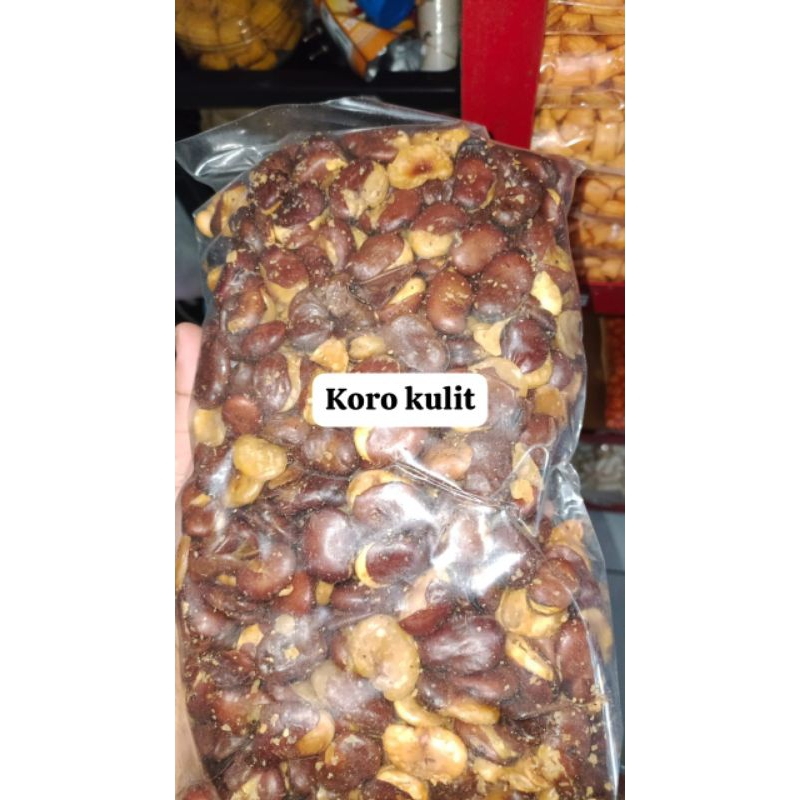 

Kacang Koro Kulit, SNACK KILOAN Berat 500gr