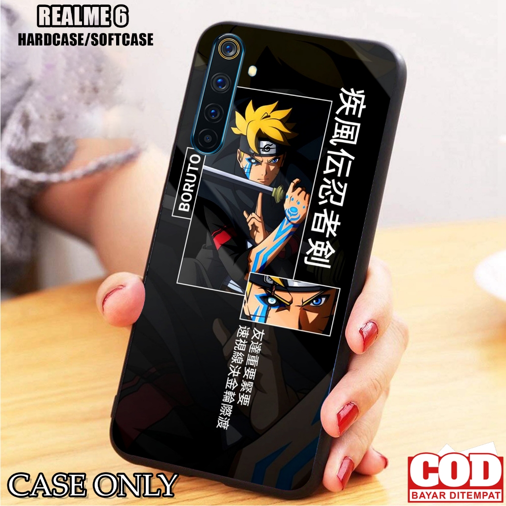 Case REALME 6  - Casing REALME 6 [ NARUTO ] Silikon REALME 6  - Kesing Hp - Casing Hp  - Case Hp - C