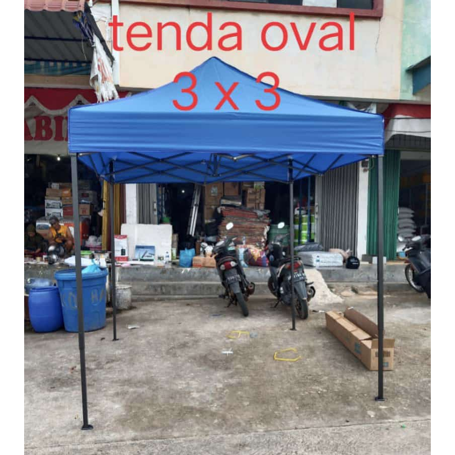 Tenda Jualan 3 x 3 Meter Tenda Lipat Tenda Bazar Outdoor Tenda Jualan Pameran Dagang BATAM