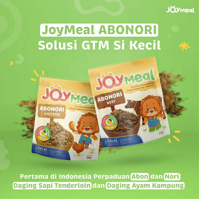 

JoyMeal - AboNori 50gr - Perpaduan Abon & Nori