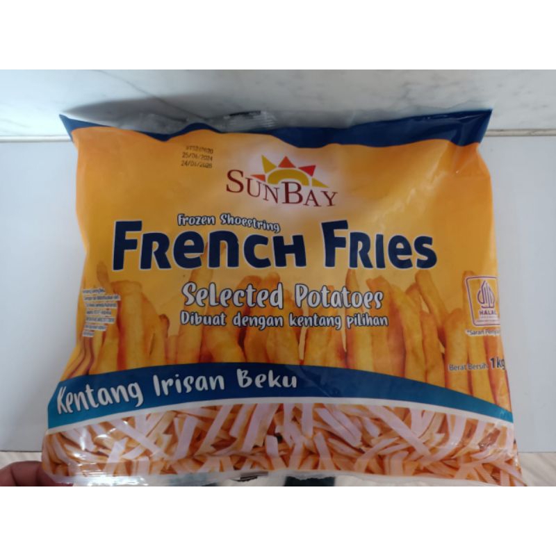 

Kentang sunbay shoestring 1kg