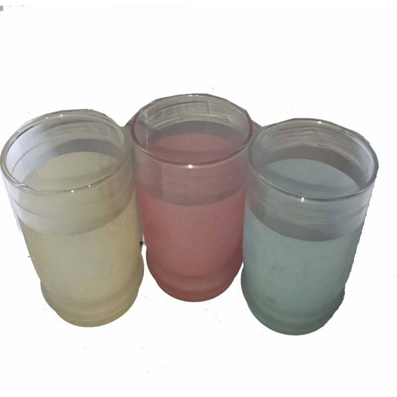 Gelas Minum Kaca Sembur Warna Warni