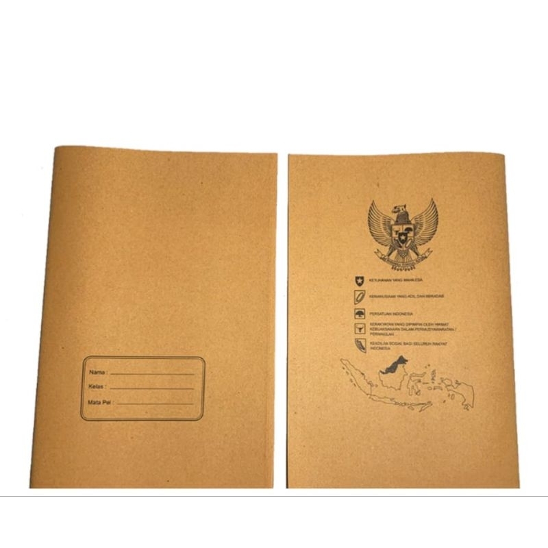 

sampul coklat ukuranboxy dan Quarto 1 pak (isi 20 lembar)