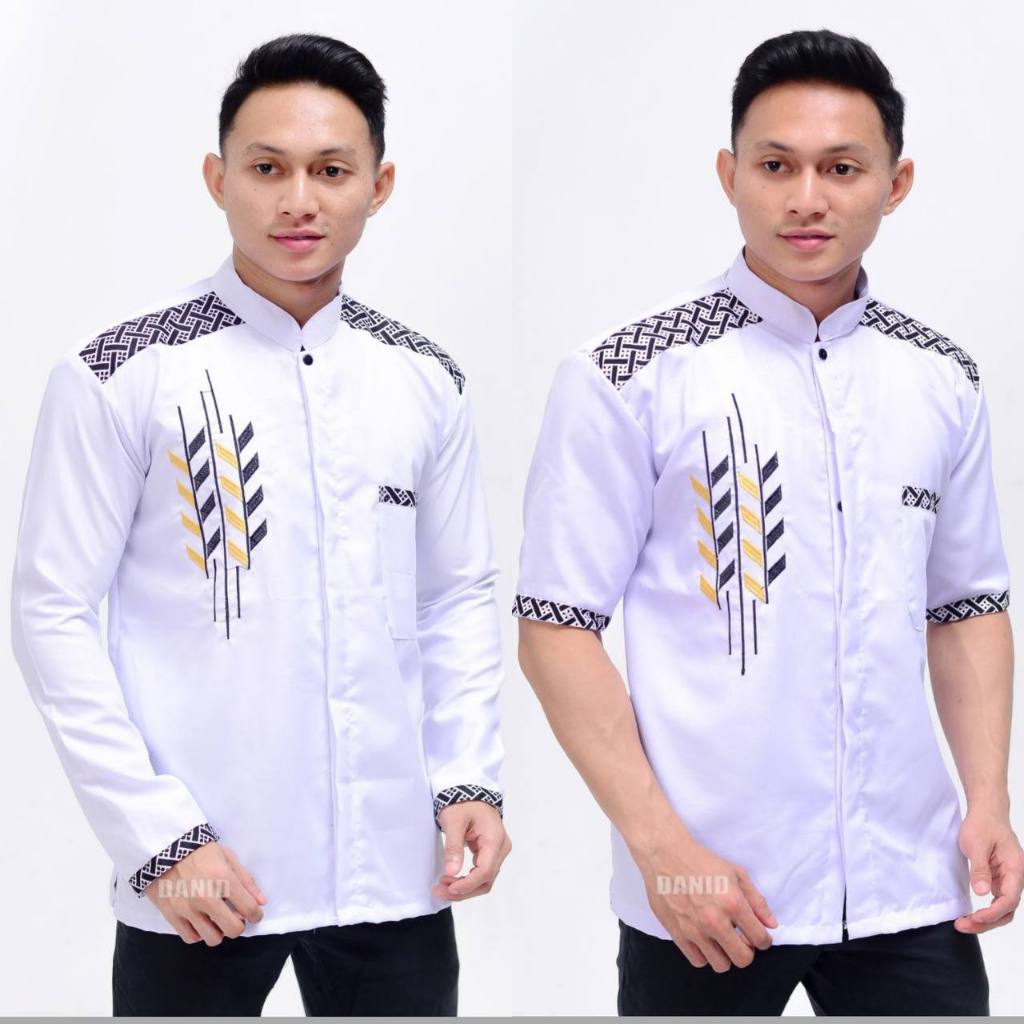 Baju Koko Pria Model Anyar 2024 Kekinian Koko syubbanul muslimin koko azzahir Baju Koko Dewasa