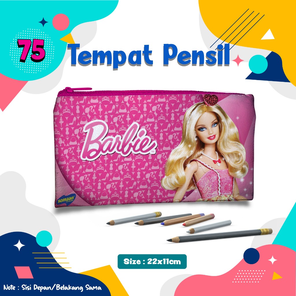 

Pencil Case motif barbie 075 Animal Cute Tempat Pensil Kostak Kotak wadah Pouch dompet