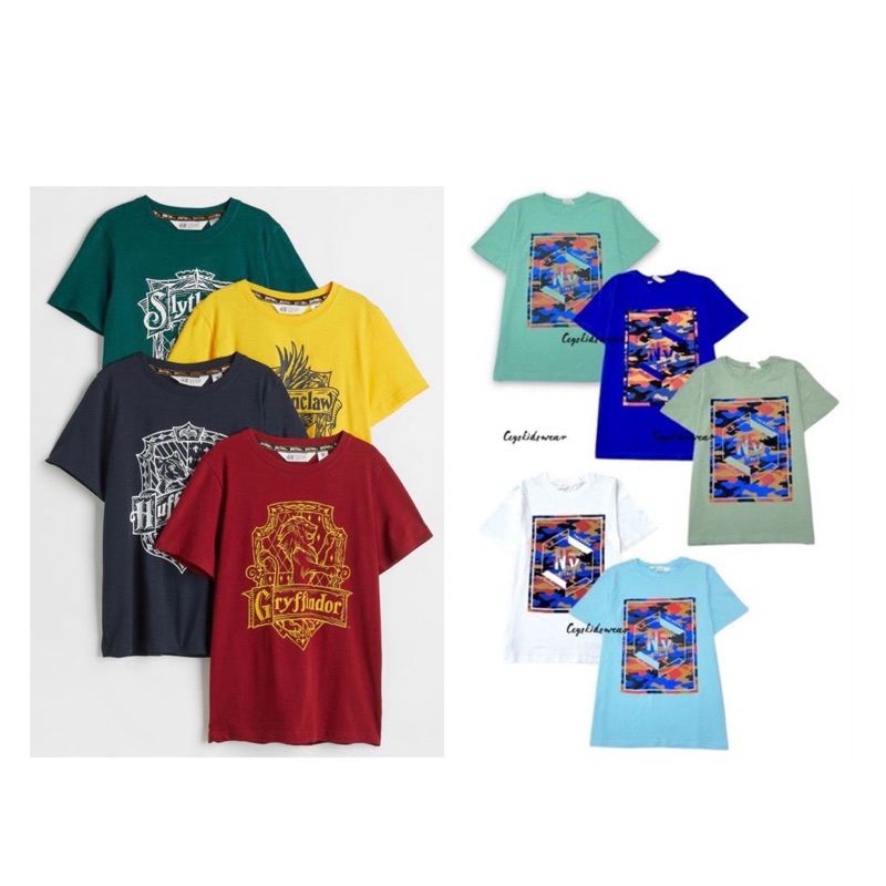 HM kaos anak laki-laki junior 10-14y+