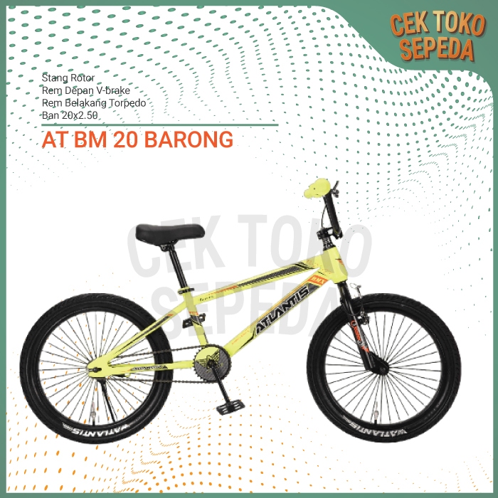 Sepeda 20 BMX atlantis barong rotor