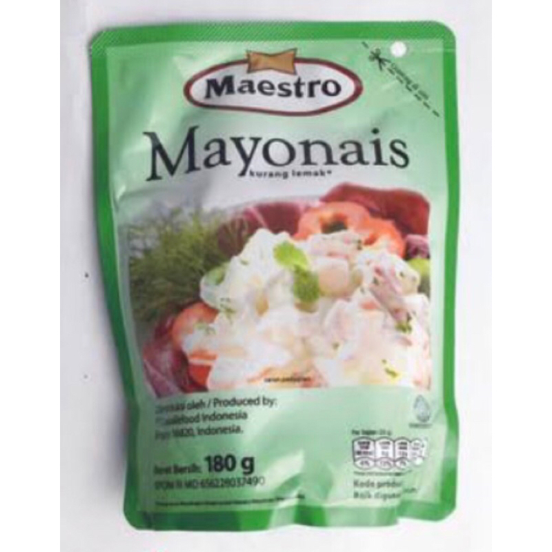 

Maestro mayonais 180g