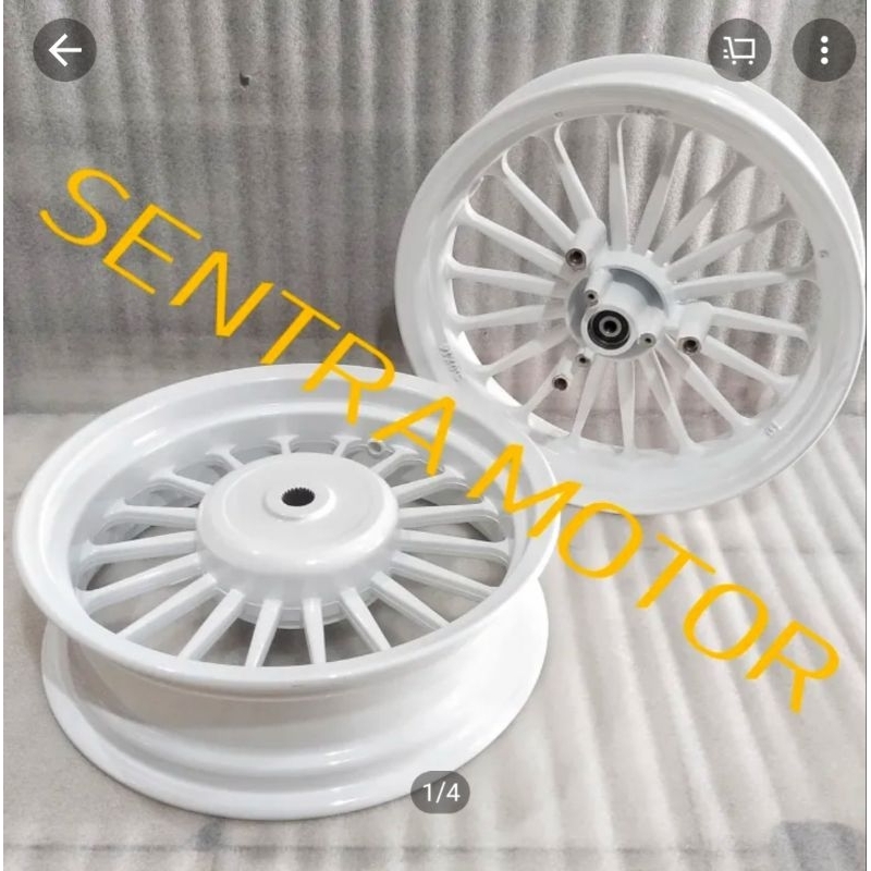 Velg Racing Yamaha Aerox 155 Merk V Rossi Venom Galaxy Palang 18 Model Dytona
