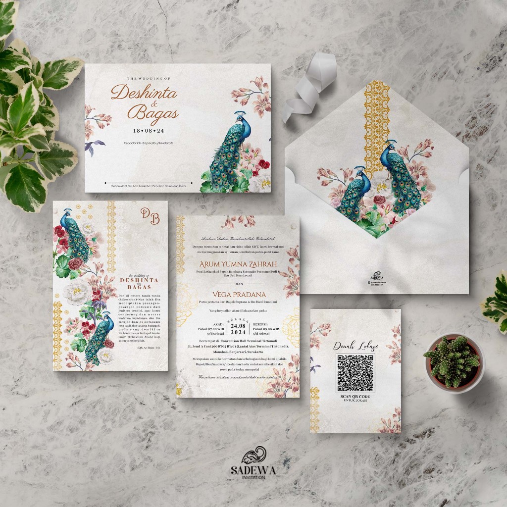 Undangan Pernikahan Softcover / Hardcover | Simple • Elegant • Custom Nama