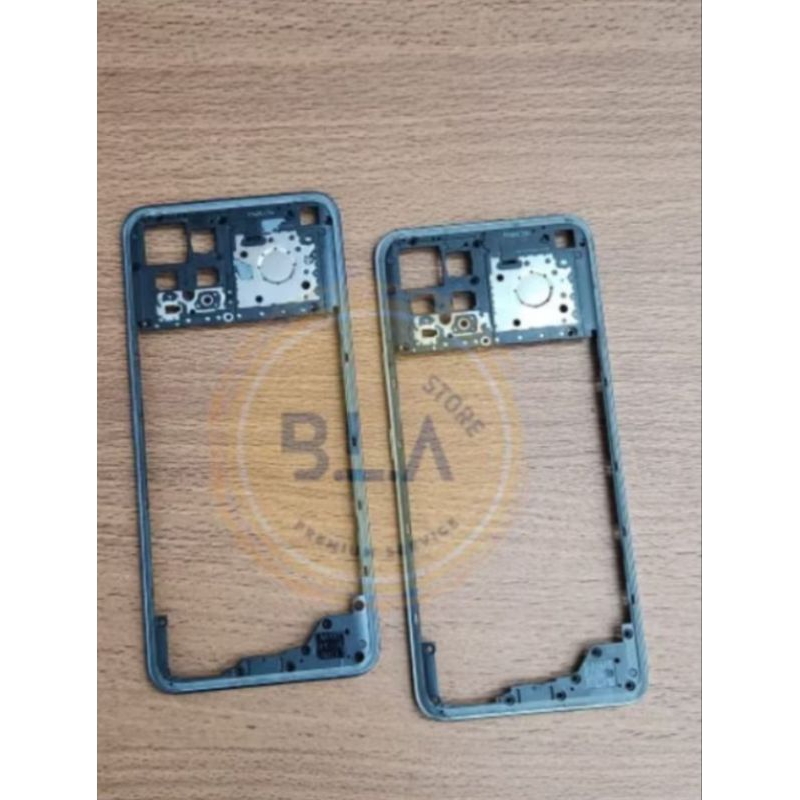 BEZEL TULANG TENGAH TUTUP MESIN REALME 8 8PRO 4G .
