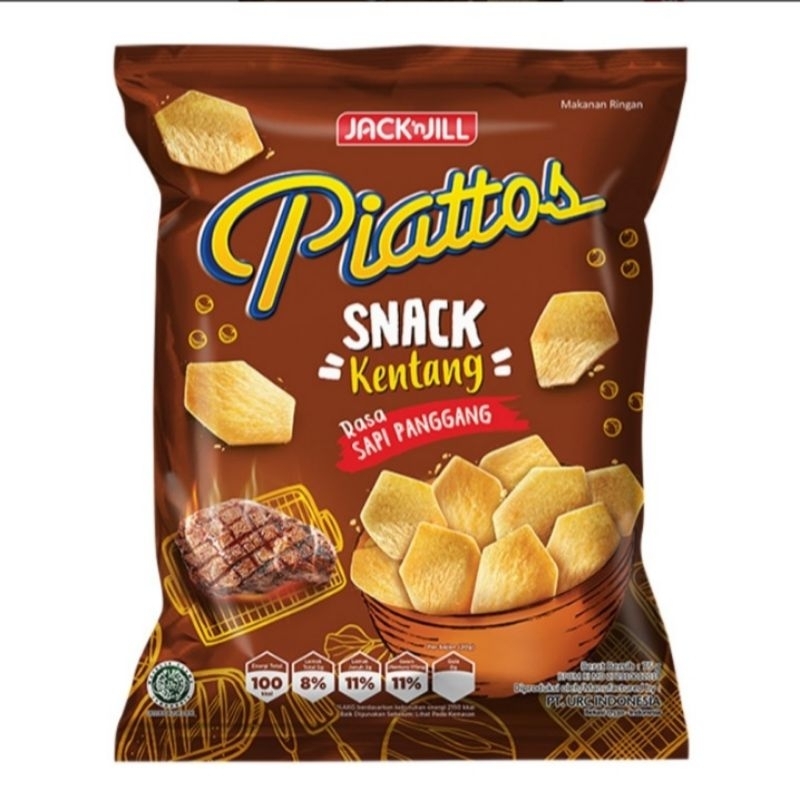 

piattos snack kentang sapi panggang 68 g