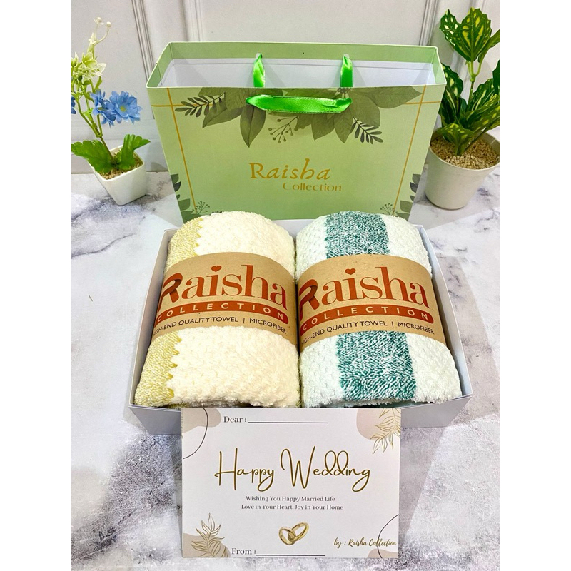 NEW HAMPERS HANDUK COUPLE TANGGUNG FREE SLIDING BAG TANPA BORDIR MOTIF TIRAMISU