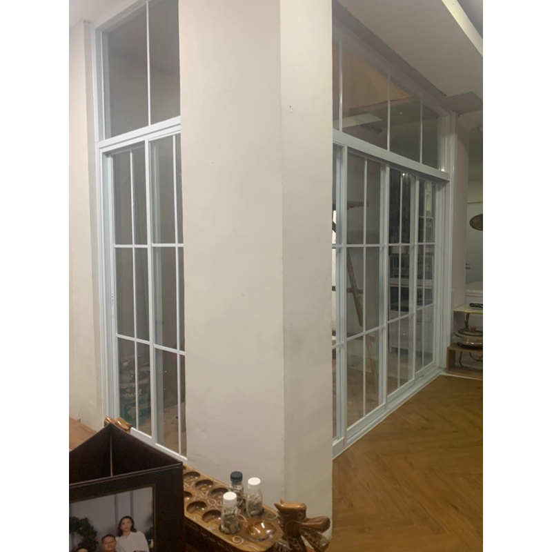 Pintu Sliding 4 daun Alumunium