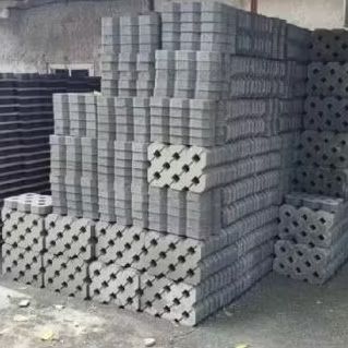 Grass block/Paving block/Paving Rumput  Press hidraulik Lb 8/5  tebal 6/8cm