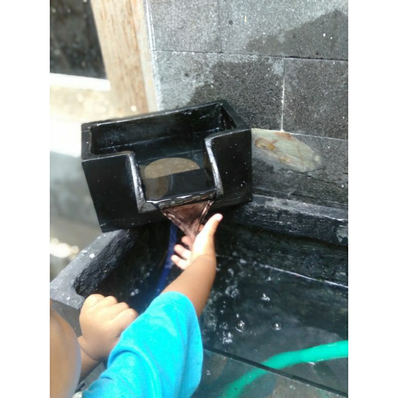 Filter talang air aquarium_talang kolam ikan hias