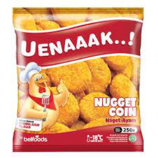 

BELFOODS NUGGET UENAAAK COIN 250 GR