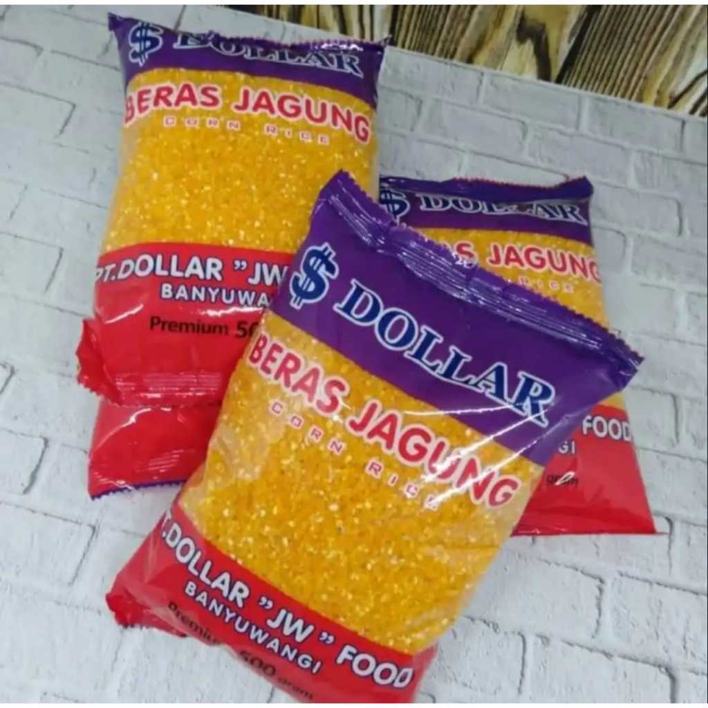 

OBRAL Beras Jagung Dollar (3pcs) 1,5 kg / Beras Jagung Murah / Enak/Beras Jagung Asli /beras jagung/nasi jagung/beras jagung untuk diet HRG termurah