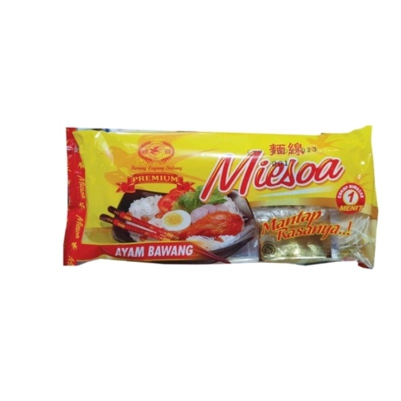 

MIESOA misua misua rasa ayam bawang cap BURUNG LAYANG TERBANG 65gr