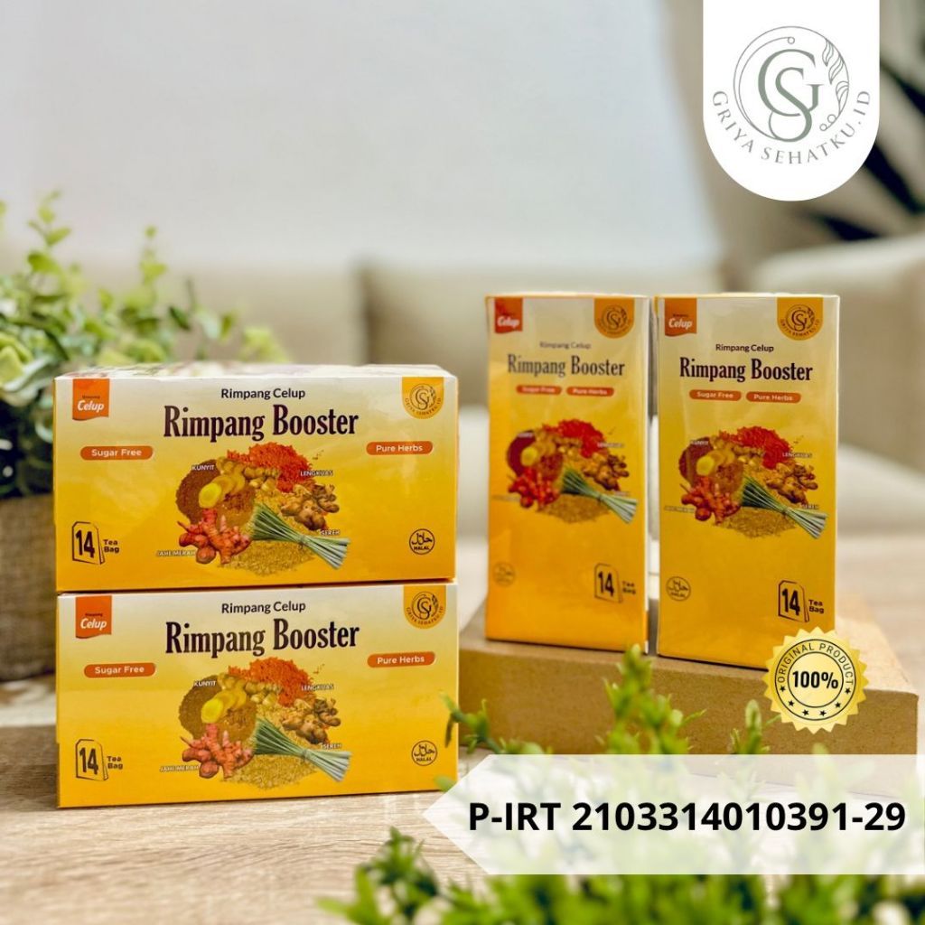 

Paket Hemat 4 BOX Rimpang Celup Rimpang Booster resep JSR 100% Rempah murni