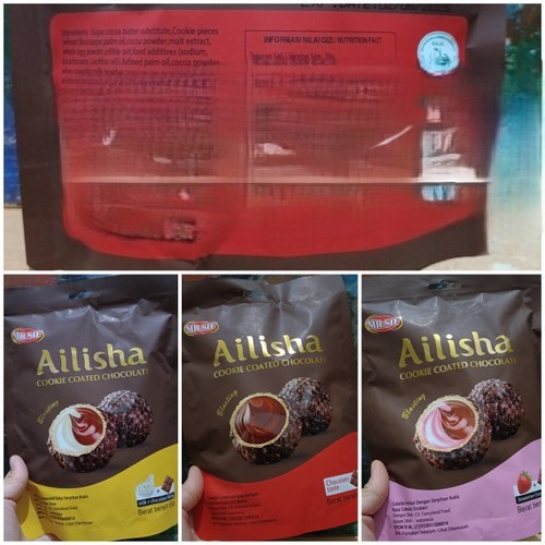 

AILISHA COKLAT CHOCO BALL MR.SIF COOKIES COATED 80GR