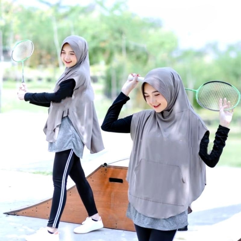 Rompi Hijab DIZA - Rompi Hijab Olahraga