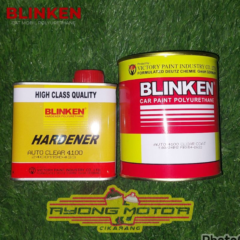 Blinken Clear Coat PU Auto 4100 Clear Coat 2:1 1,5L/Set