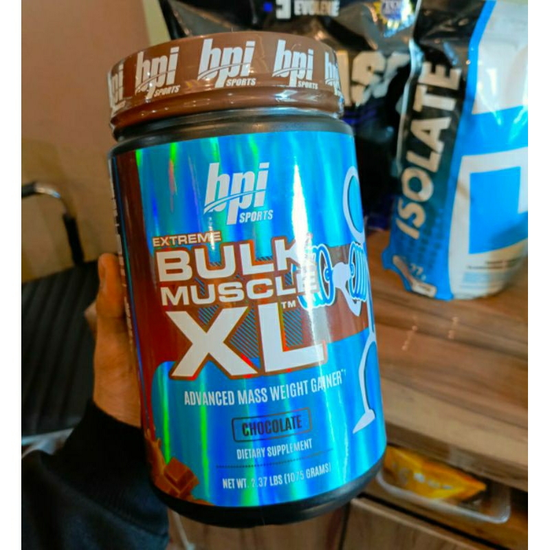 BPI Bulk Muscle XL 2.3 Lbs BPI Bulk 2.3 Lbs BPI Bulk 2 Lbs Susu Mass Gainer BPI Sports Weight Gainer