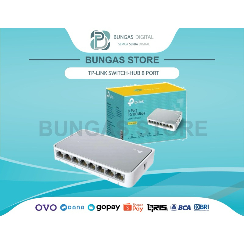 TP-LINK SWITCH HUB 8 PORT BANJARMASIN