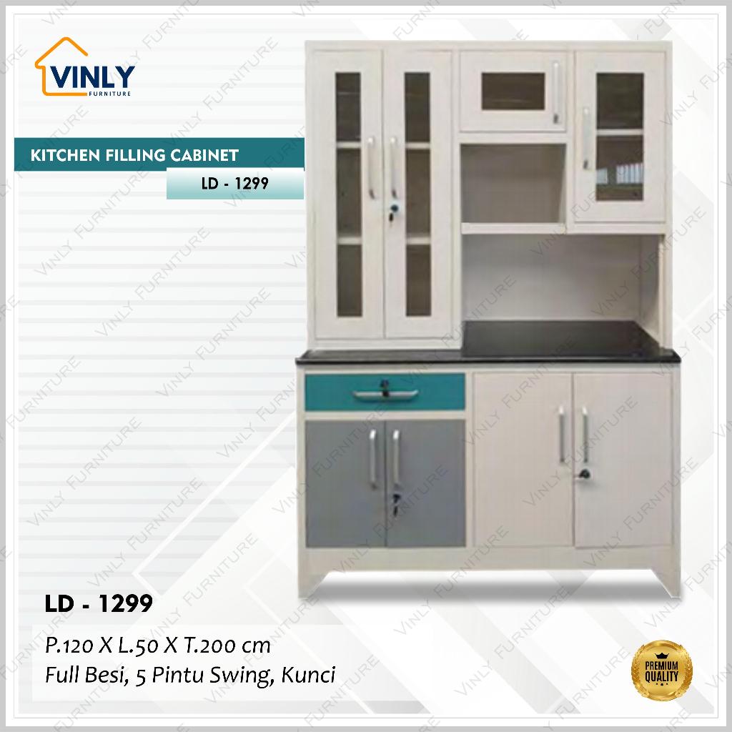 Lemari / Lemari Sayur / Lemari Sayur Besi Vinly 120