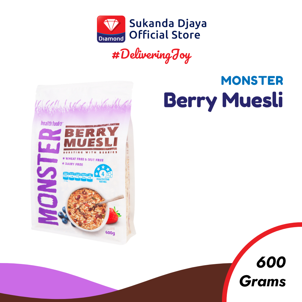 

NO_MORE Monster Muesli Berry Muesli 600 Gr
