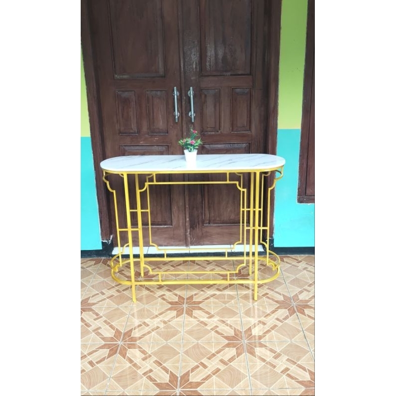 meja consol dekorasi ruang tamu minimalis modern,rak dekorasi ruang tamu minimalis modern terbaru