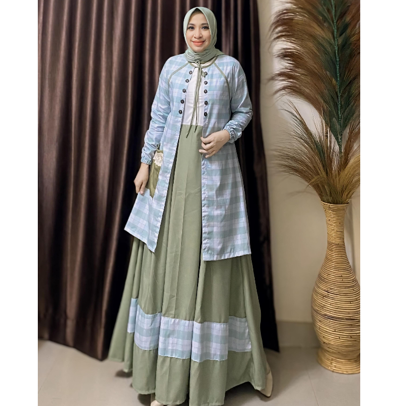 Set Gamis Lebaran Deura SD 396
