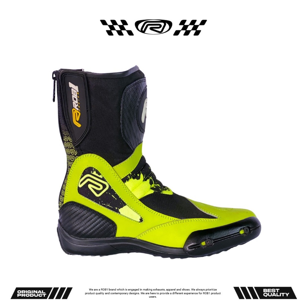 ROB1 Sepatu Avia Kids Yellow Black