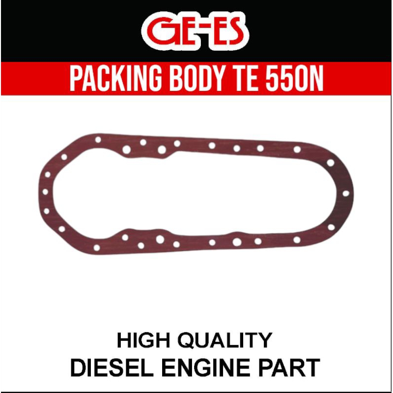 Paking Body TE 550N Gasket Gear Case Traktor Kecil TE 550N Paking Dek Samping TE 550N Paking Cultiva