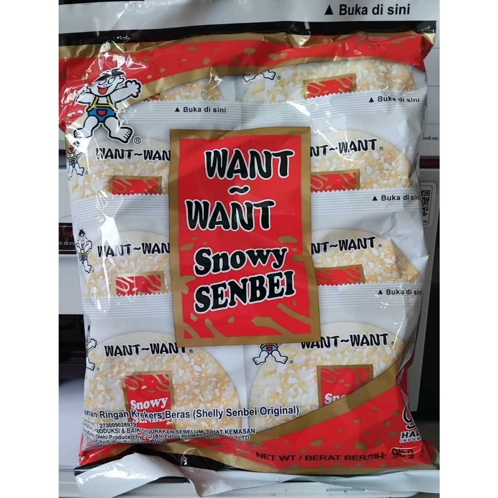 

WANT-WANT Snowy Senbei Krekers Beras