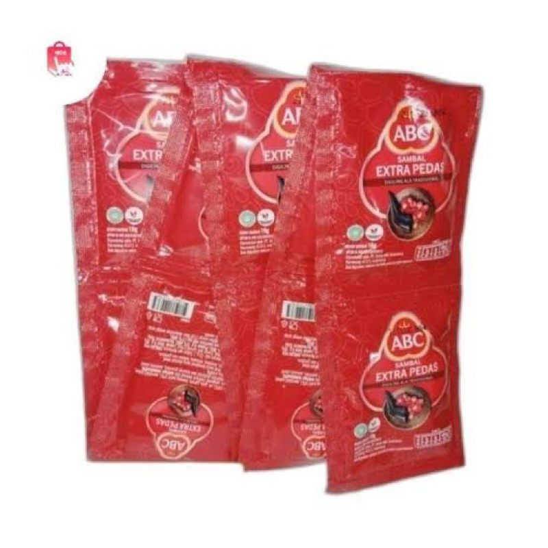 

ABC Sambal Abc extra pedas 10 sachet