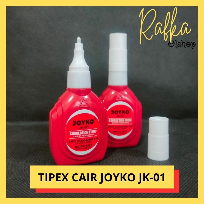 

Correction Fluid / Cairan Koreksi / Penghapus Cair Joyko JK-01