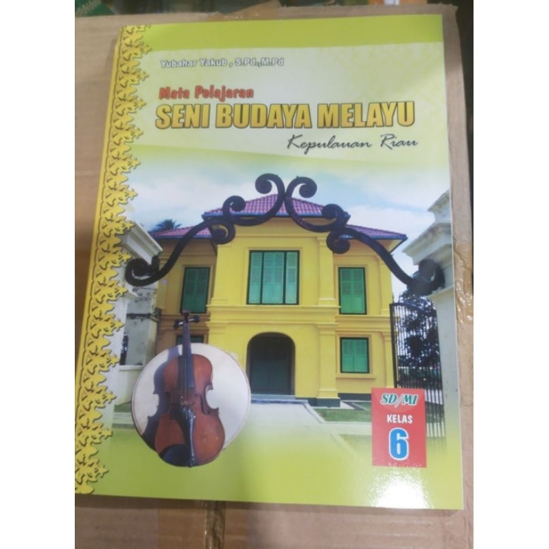 Buku Seni Budaya Melayu kelas 6 SD/MI