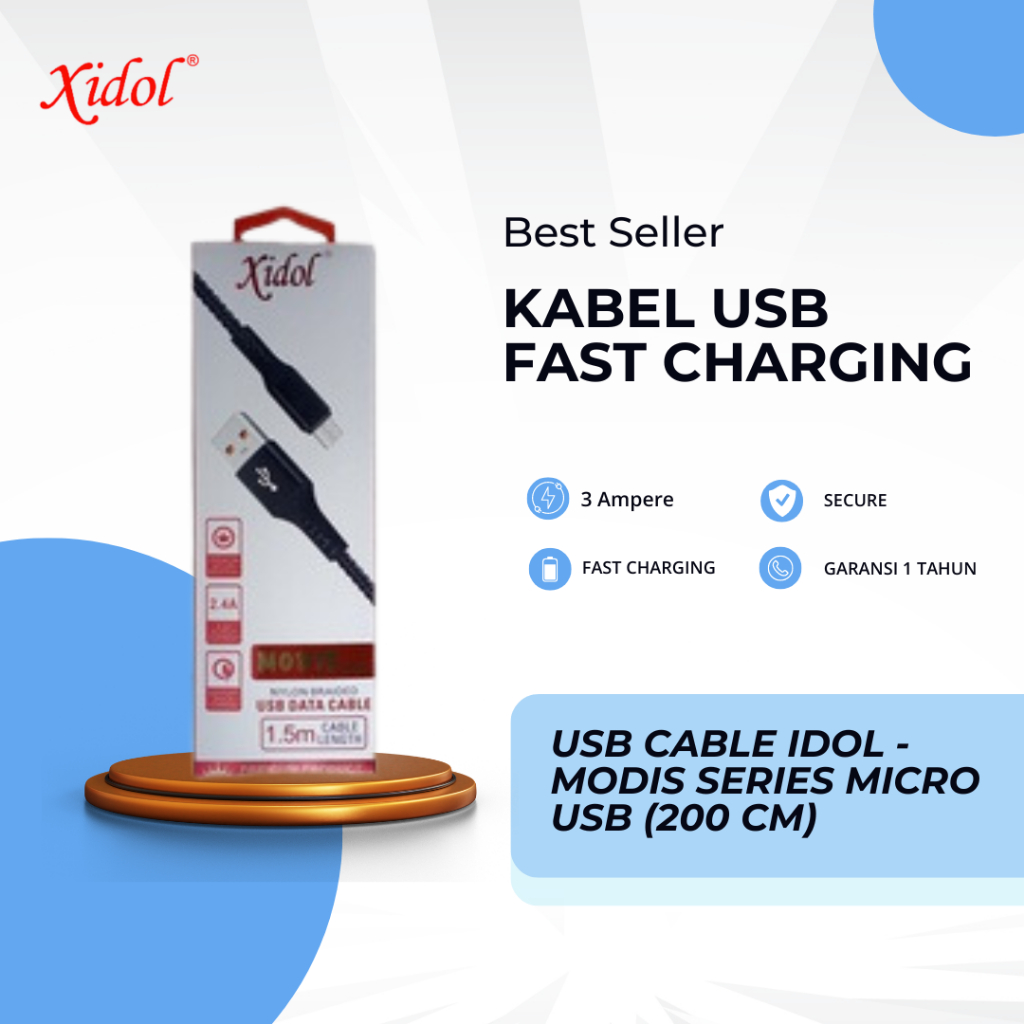 KABEL XIDOL - MODIS SERIES MICRO USB (200 CM)