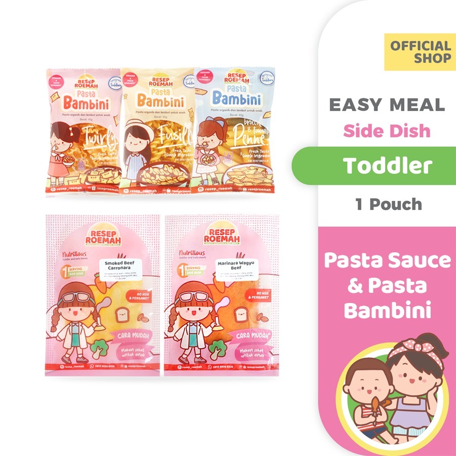 

RR Pasta Sauce / Saus Pasta Untuk Anak / Toddler / No MSG