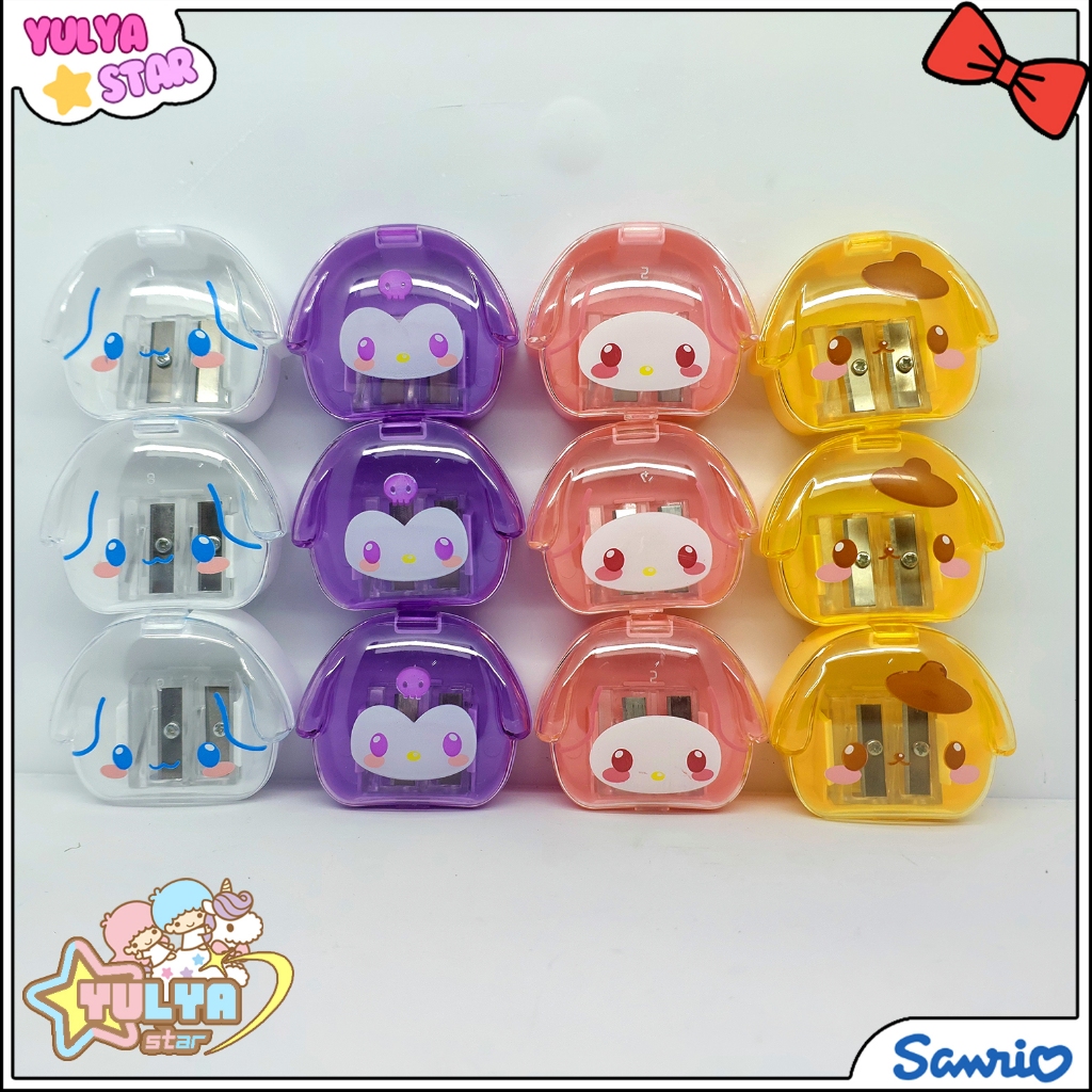 

Rautan Pencil bentuk Sanrio / Pencil sharpener motif SANRIO