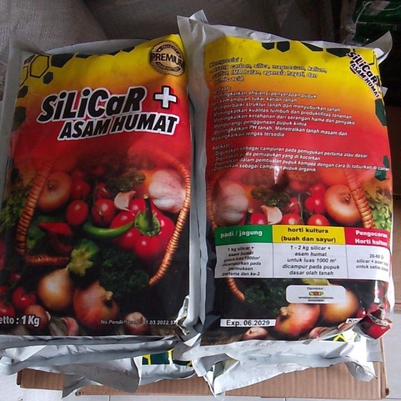 SILICA PLUS ASAM HUMAT 1 KG