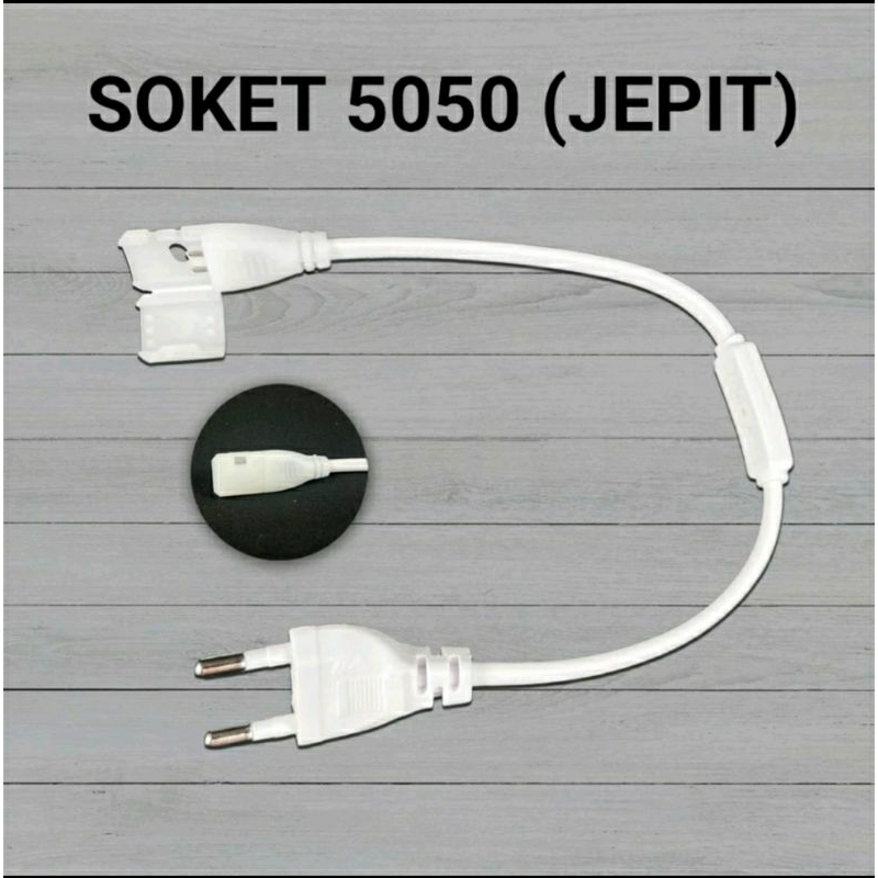 Socket Led Selang 5050 / Kabel Adaptor Led Strip selang 5050
Adapter