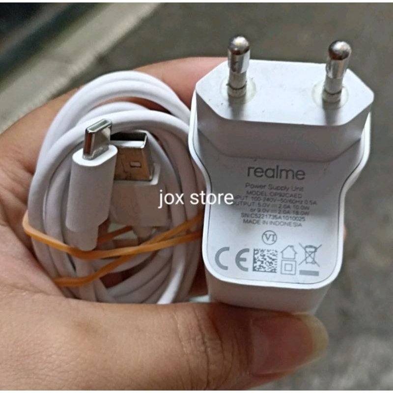 Charger realme copotan Narzo 30A 50A 18w tipe c