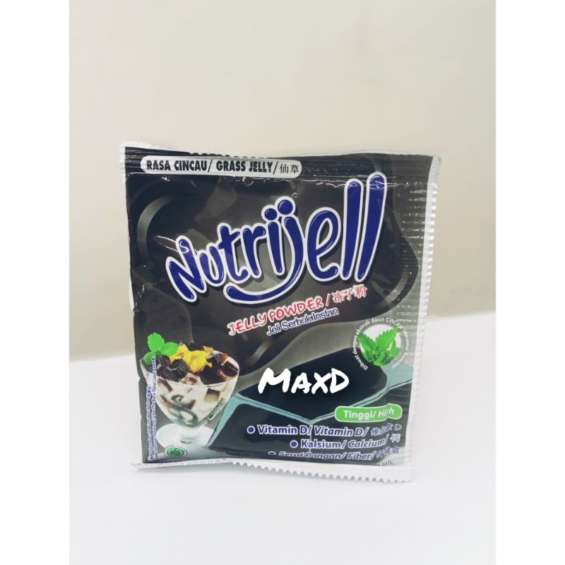 

Nutrijell Jelly Serbuk Instan Rasa Cincau 15g 1Pcs