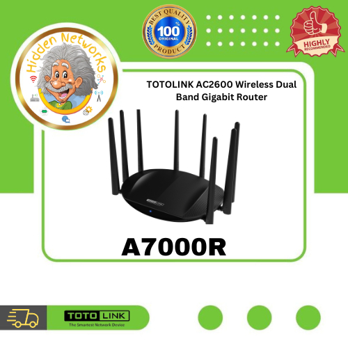 TotoLink A7000R AC2600 Wireless Dual Band Gigabit Router