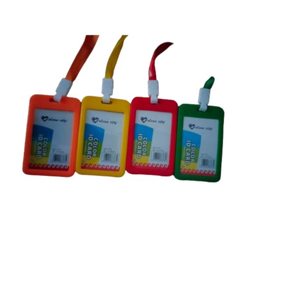 

ID Card + Tali Plastic Oci 2 Sisi NT-24 54X85 MM